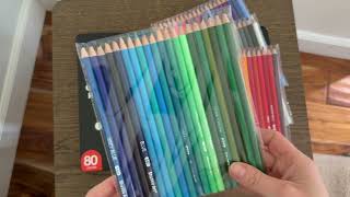 Shuttle Art 80 Colored Pencils Review!