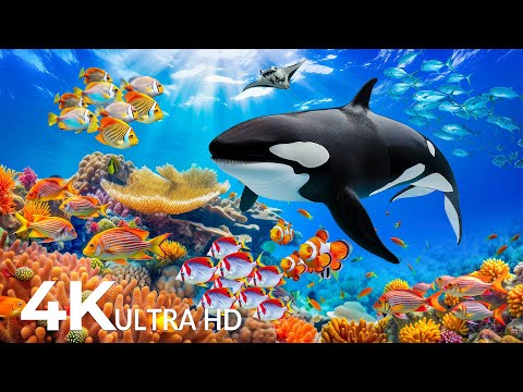 Underwater Wonders 4K Marvel At Sea Animal In The Best 4K Aquarium Relaxing Sleep Music 10