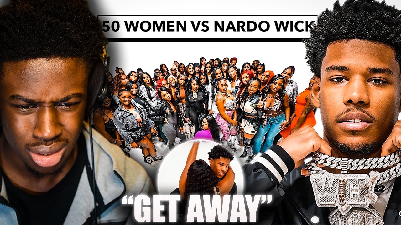 One Wick Rapper 50 WOMEN VS. 1 RAPPER: NARDO WICK REACTION - YouTube