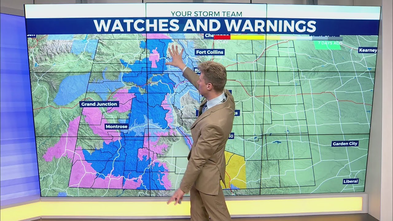 Active winter weather on the way - YouTube