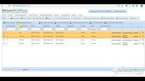 Smartoffice Attendance | Assign Reporting manager