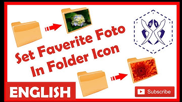 How do I change my folder icon to a picture