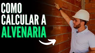 COMO CALCULAR A ALVENARIA E BLOCO CERÂMICO - Cálculo por M² | Desconto de Vãos