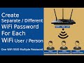 How to Create Different/Separate Wi-Fi password for each Wi-Fi user or person | Free Radius Server
