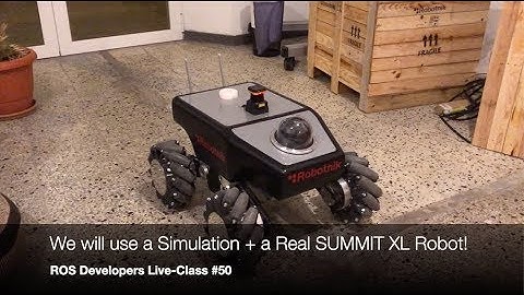 ROS Developer Live Class n.50 | Trailer