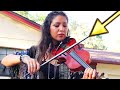 Epic Violin Showdown by Street Musicians