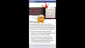 Hướng dẫn mở khóa facebook yêu cầu tải giấy tờ tùy thân 5 phút nick về, có kết quả luôn trong video