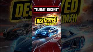 BYD Just DESTROYED Bugatti’s Record… 496 KM/H #shorts