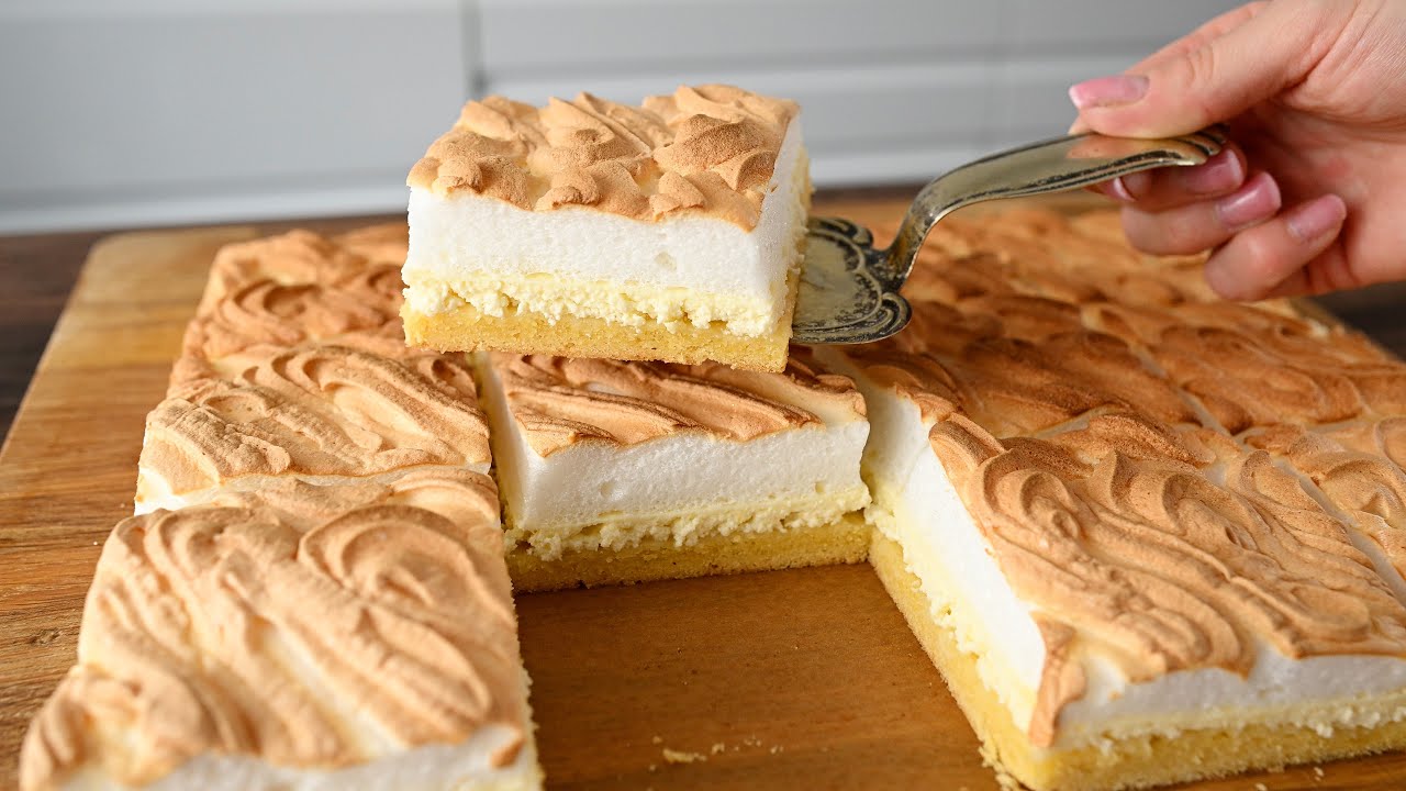Знаменитый чешский торт, который тает во рту. Облачный чизкейк