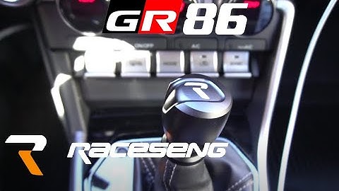 22+ Toyota GR86/BRZ 6AT: Raceseng Apex R Shift Knob (Unbox + Install)