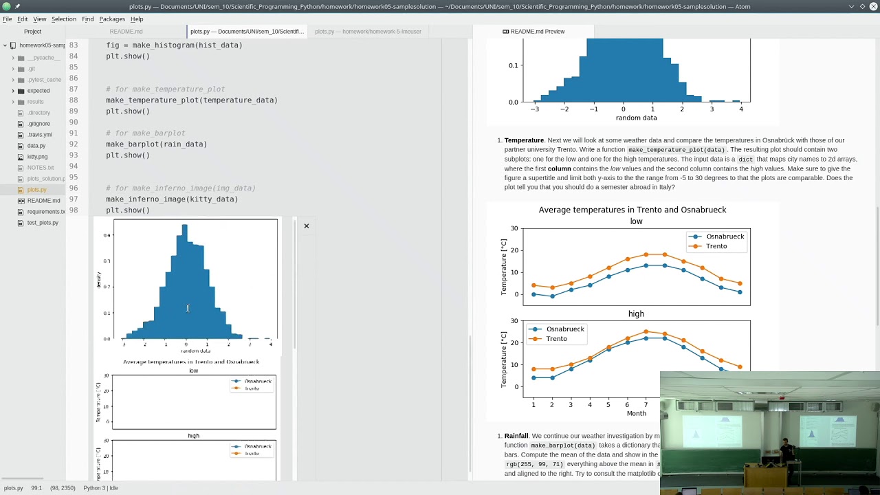 Scientific Programming in Python 2018 - Lecture 6 - YouTube