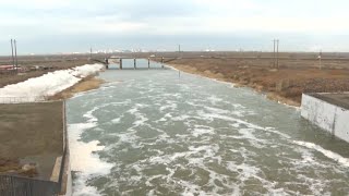 Близ Астаны увеличат сброс воды