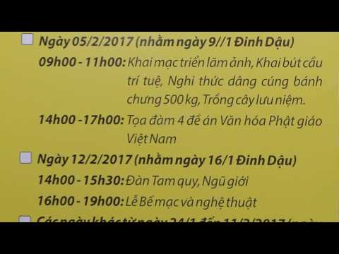 Thư Mời Lễ Hội Văn Hóa Phật Giáo Chùa Đại Tuệ