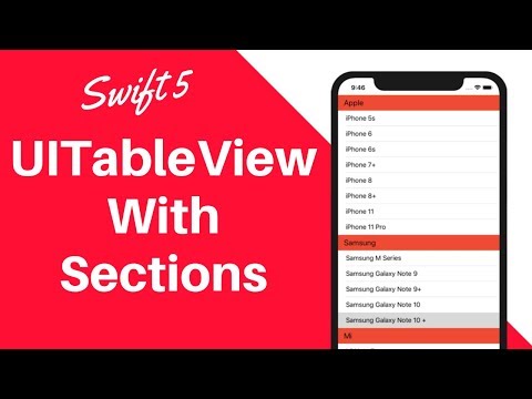 Video: How To Add A Table Section Row