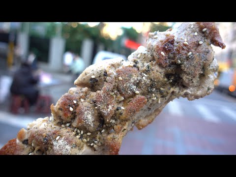 必吃! 無骨雞腿排 寧夏夜市 MUST EAT! Ningxia Night Market Boneless Chicken Thigh 닝시아 야시장 뼈없는 순살치킨 [4K]