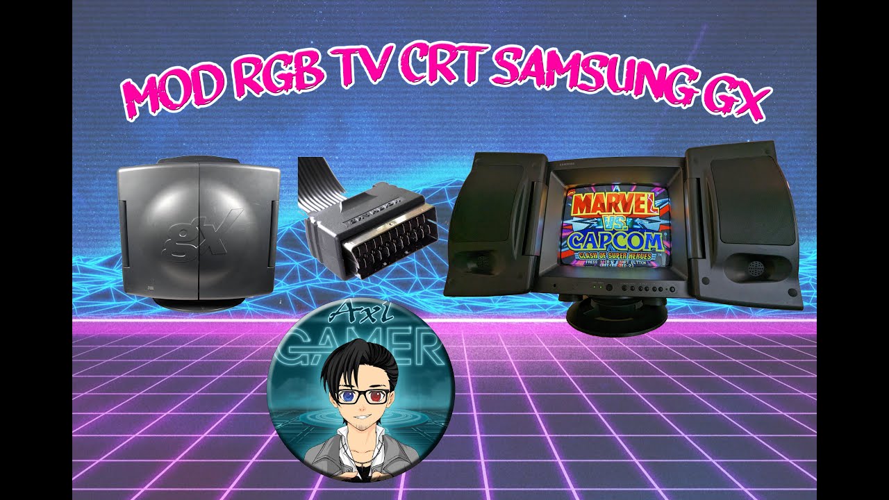 MOD RGB a TV CRT SAMSUNG GX ️ ️👀 ️ - YouTube