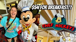 I PAID $54 TO HAVE BREAKFAST WITH MICKEY MOUSE- WAS IT WORTH IT? Chef Mickey’s Review