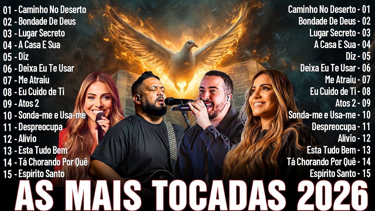 Louvores de Adoração | As Melhores Hinos Evangélicos Para Ouvir 2026 | FERNANDINHO, GERSON RUFINO...