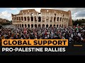 Hundreds of thousands protest in solidarity with Palestine | Al Jazeera Newsfeed