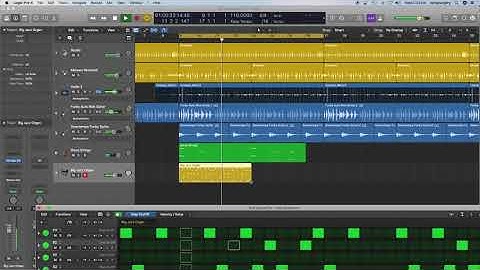Logic Pro Step sequencer