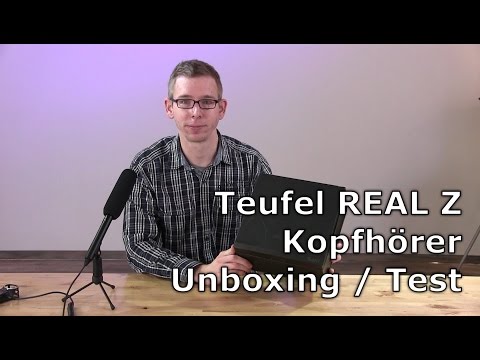 Teufel Real Z Test - Teufel Kopfhörer Unboxing / Review