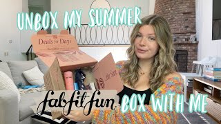 Unbox my Summer FabFitFun box with me!! by Jen Stone 839 views 2 weeks ago 16 minutes