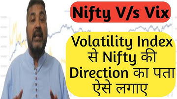 NiftyVIX Share Price Correlation Volatility Index से निफ्टी के भागने या लुढ़कने का पता लगाएं (hindi)