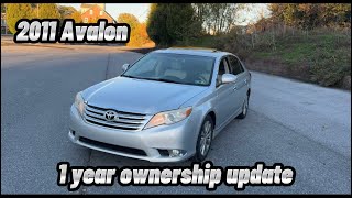 2011 Toyota Avalon 1 year ownership: Do I regret my decision?