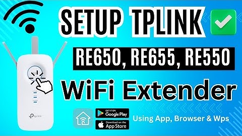 Tplink Ac2600 Re650, Re655 / Ac1900 Re550 / Re450 / WiFi Extender Setup Guide | Tplinkrepeater.net |