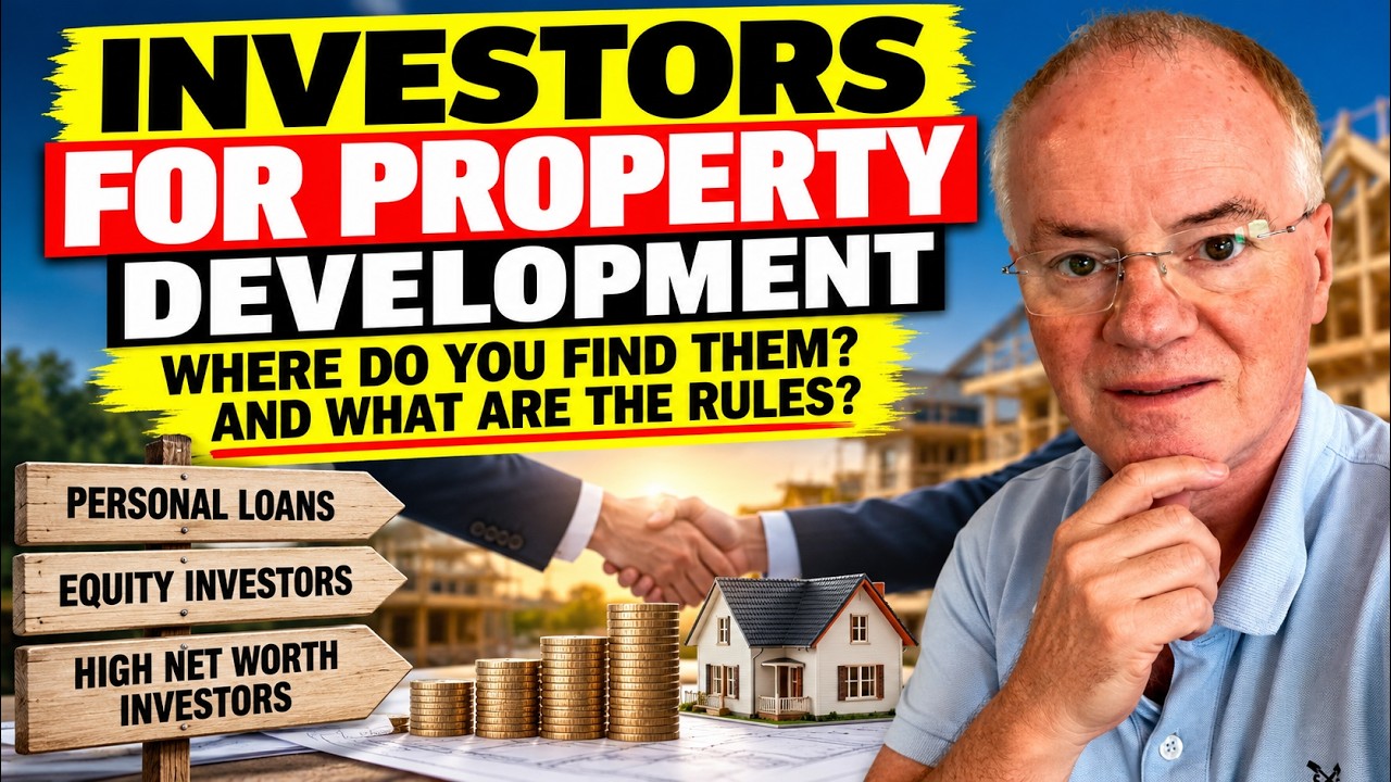Investors For Property Development | Where Do You Find Them - YouTube