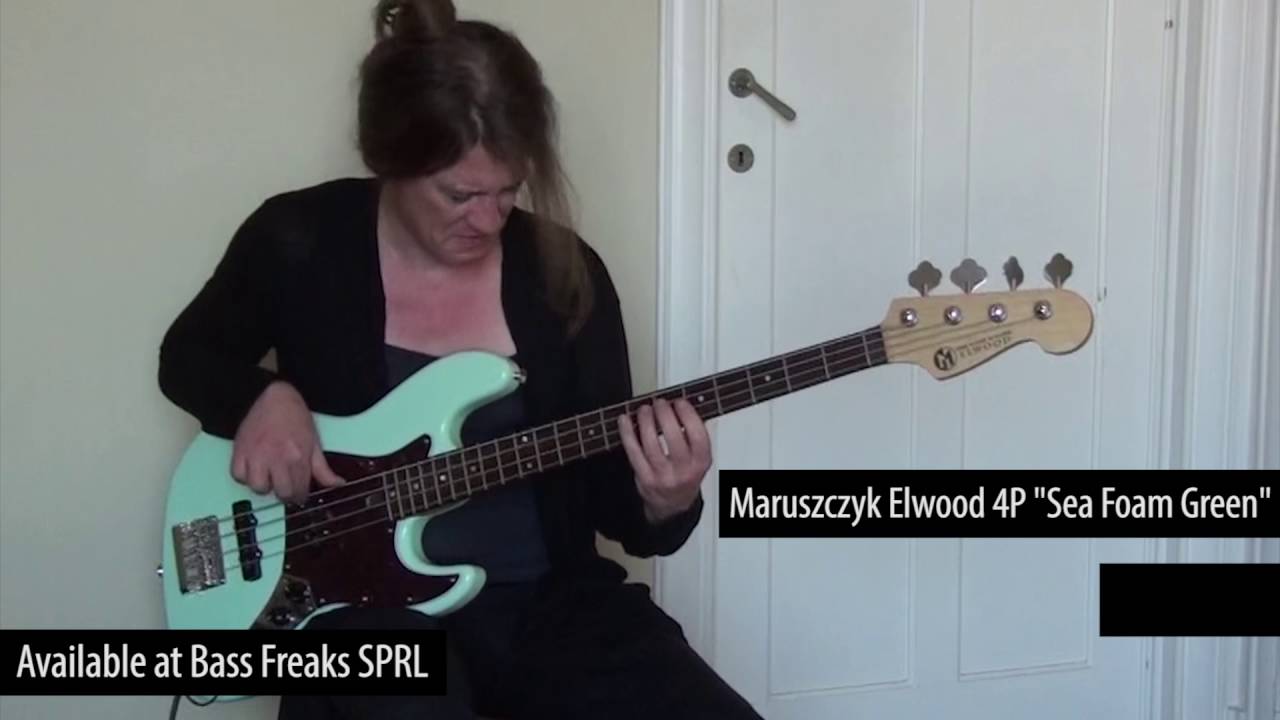Maruszczyk Elwood 4P 'Seafoam Green' Live Demo - BassFreaks.net