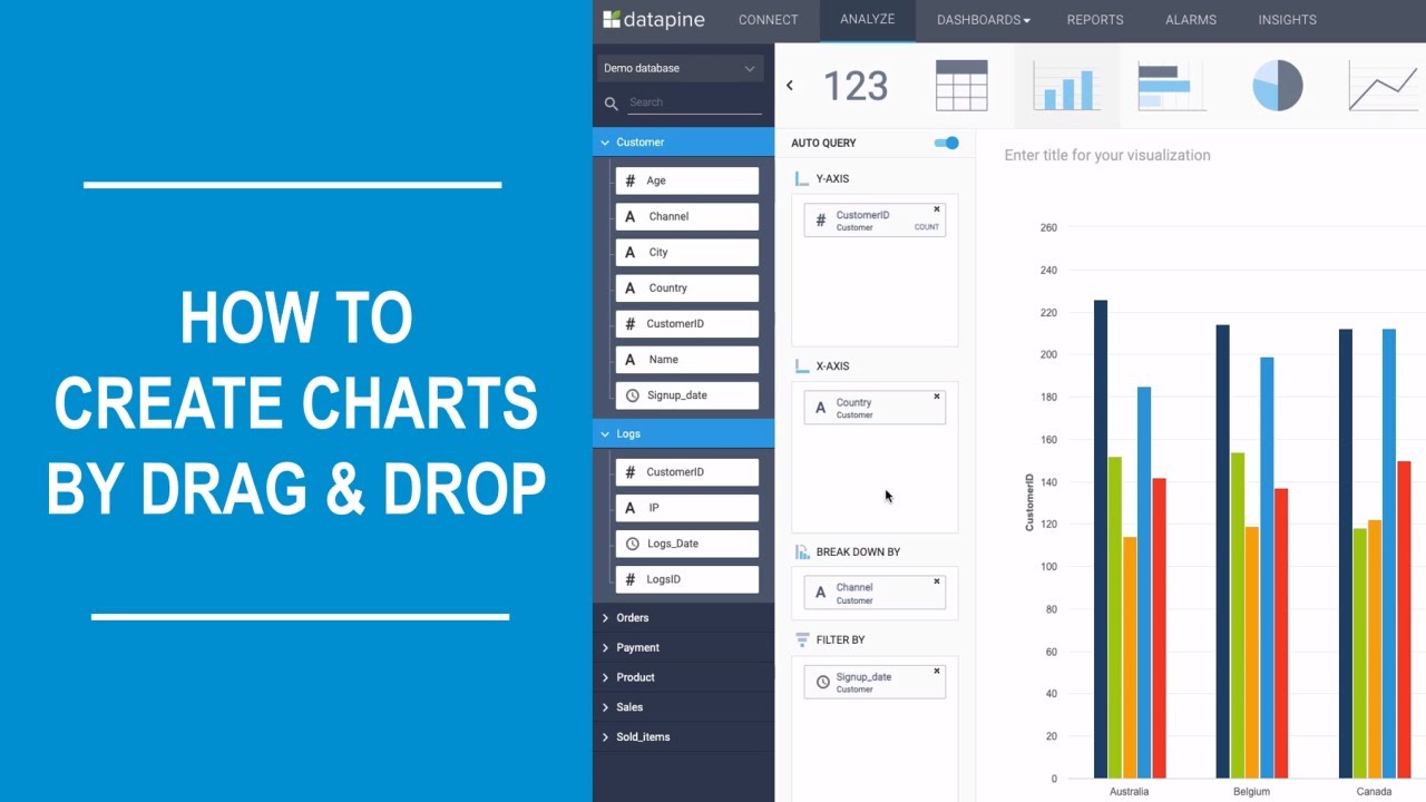 How To Use A Drag & Drop Interface | datapine