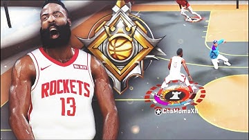 LEGEND JAMES HARDEN BUILD IN NBA 2K20... CRAZY CONTACT DUNKS & ANKLE BREAKERS