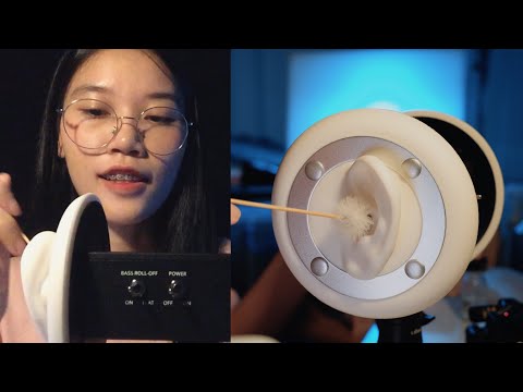 ASMR Fast & Intense Ear Cleaning with Fluffy Ear Pick No Talking