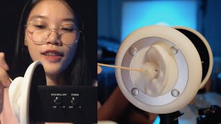 ASMR Fast & Intense Ear Cleaning with Fluffy Ear Pick No Talking