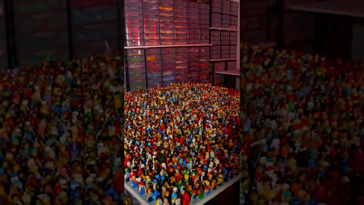 3000+ LEGO MINIFIGURES, WOW! 