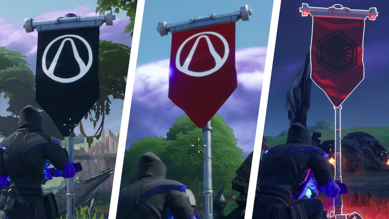 All TIE Fighter Crash Sites Location - Fortnite (Star Wars Challenge)