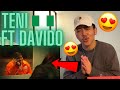 TENI - FOR YOU (Official Video) ft. Davido AMERICAN REACTION! Nigerian Music 🇳🇬❤️ *GREAT COLLAB!!*