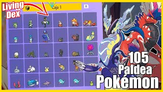 Cómo Capturar Los 105 Pokémon de Paldea en Escarlata y Purpura - Full Living Dex