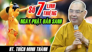 THẬT MẦU NHIỆM ! Ý nghĩa về số 7 LINH THIÊNG trong ngày Phật Đản Sanh - HT. Thích Minh Thành