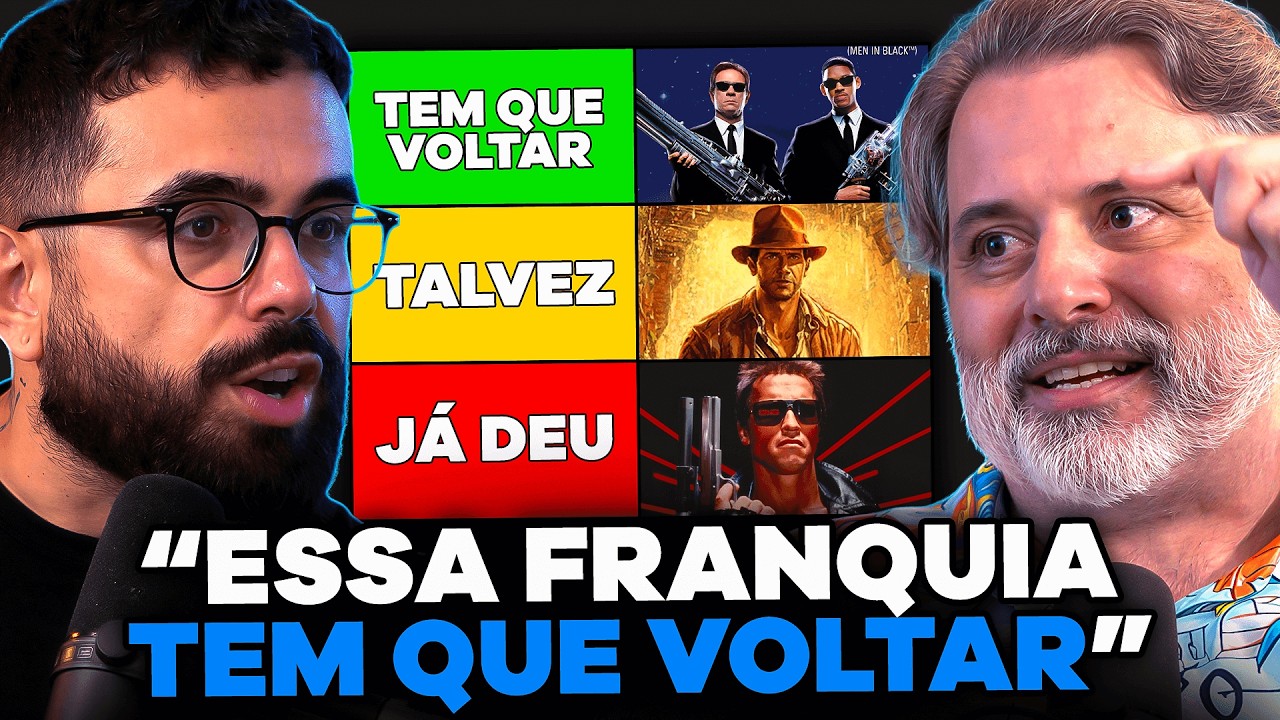 FRANQUIAS DE FILMES PARADOS que deveriam voltar (com Pablo Peixoto)