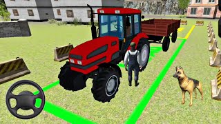 Farming 3D: Hay Transport #5 - Tractor games, ट्रैक्टर ट्राली ट्रैक्टर गेम ट्रैक्टर वीडियो देखें screenshot 5