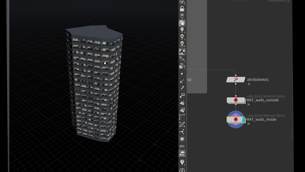 Demo Texturing Procedural Building - YouTube