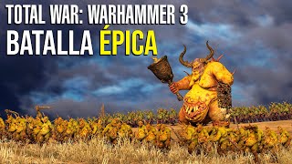 IMPERIO vs NURGLE - Una resistencia ÉPICA | Total War: WARHAMMER 3