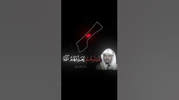 كأنها رسالة من الله 😓 #quran #yasseraldossary #تلاوة_خاشعة #ياسر_الدوسري #غزة