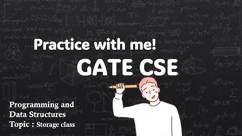 Practice with me for GATE CSE Programming and DS! Storage #gatecse #problemsolving #gatepyq