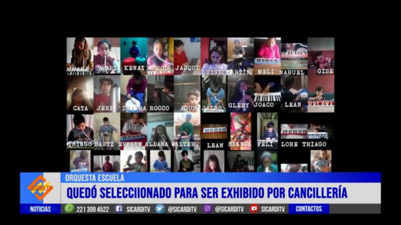 Chicos de la Orquesta Escuela "darán la vuelta al mundo"