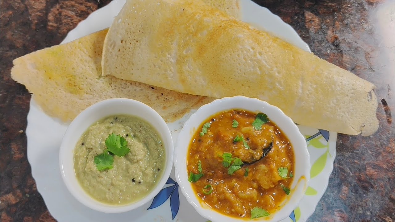 100% गारंटी है कि घर के लोहे के तवे पर भी एकदम क्रिस्पी बनेगी। Masala Dosa Recipe. Priti Recipe 🤗