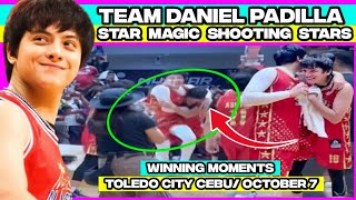 WINNING MOMENTS TEAM RED\/ TEAM DANIEL PADILLA STAR MAGIC SHOOTING STARS EXHIBITION GAME TOLEDO CITY