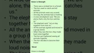 #shortstory#unionisstrength#unionisstrengthsimplewaystory